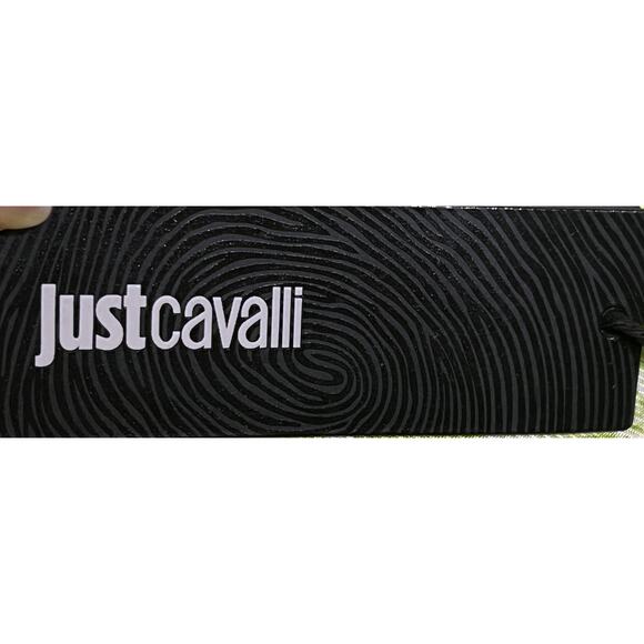 8-59 JUST CAVALLI Women's 100% Lamb Leather Jacket Yellow Size 40/ Large - Picture 10 of 12